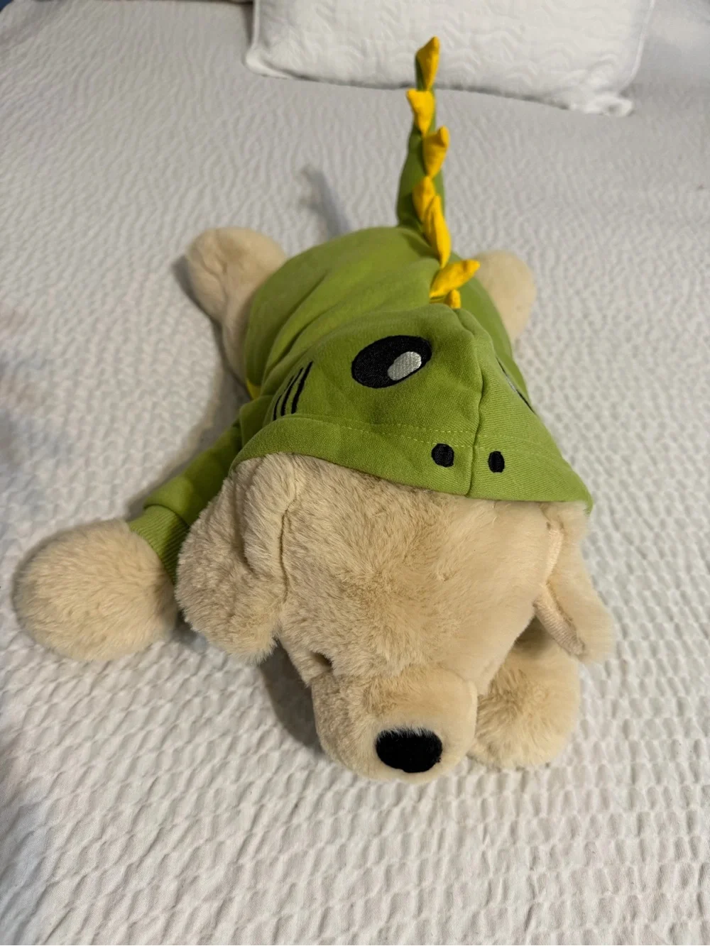 Dog Dinosaur Costume Small Dog Halloween Costume Warm Fleece Hoodie - Small